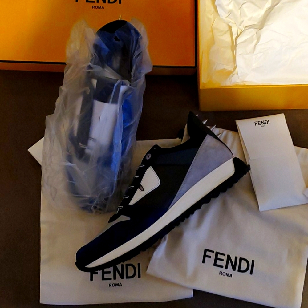 Fendi athletic monster sneaker